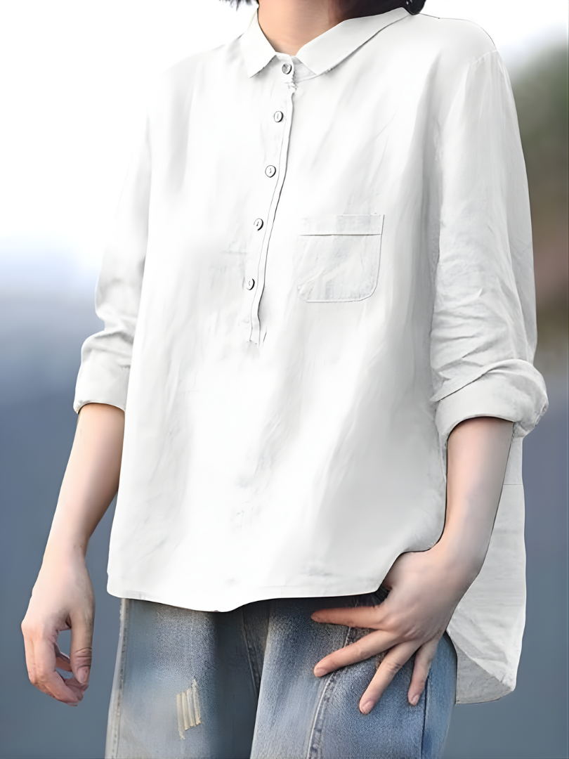 Noémie| Relaxed Buttoned Shirt