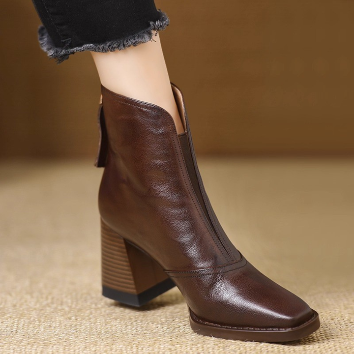 Viella™ | Orthopedic Leather Ankle Boots | Premium Edition