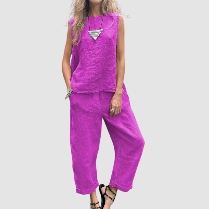 Suzette™| Lightweight Two-Piece Summer Set