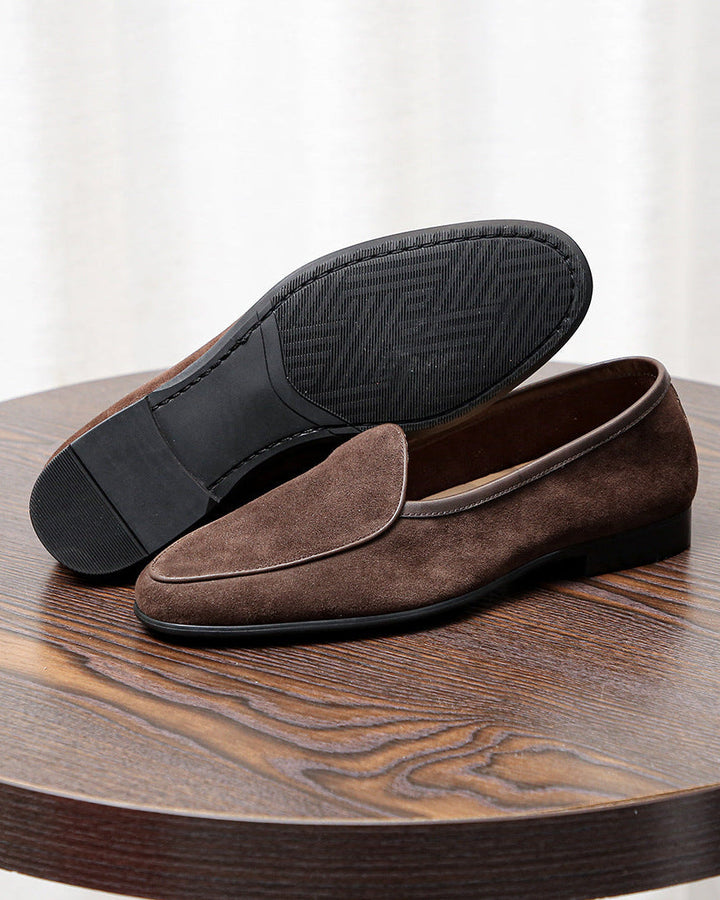 PETER | The Softey Suede Penny Loafers