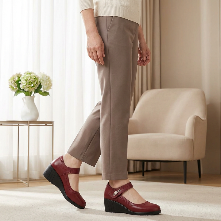 Lydia | Elegant Comfort Shoes with Supportive Mid-Heel